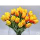 Gumi tulipán (sárga, piros cirmos)