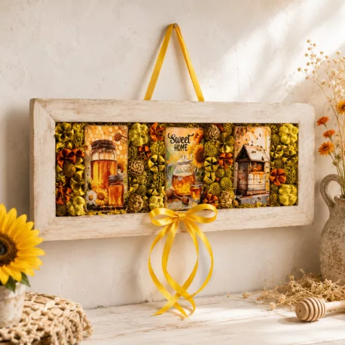 Mézédes Nyári DIY Dekoráció Csomag – 35x15 cm