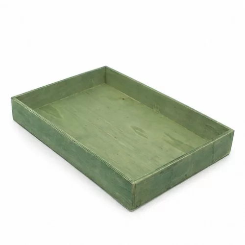 Dekotál zöld 35x25cm