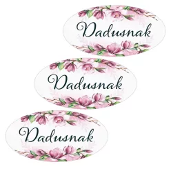 Nyomtatott dekorkarton - Dadusnak ovál tábla 3db