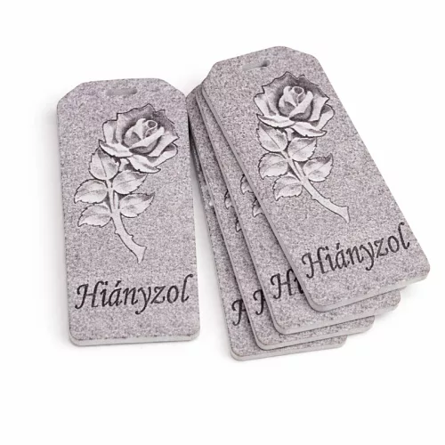 Nyomtatott fa - Hiányzol biléta 5db/csomag