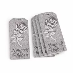 Nyomtatott fa - Nyugodj békében biléta 5db/csomag