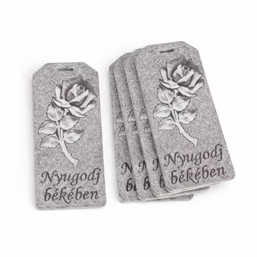 Nyomtatott fa - Nyugodj békében biléta 5db/csomag