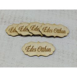   Natúr fa - "Édes Otthon" fodros tábla 5db/csomag