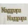 Natúr fa "Nagypapa" felirat 2db/csomag