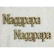 Natúr fa "Nagypapa" felirat 2db/csomag