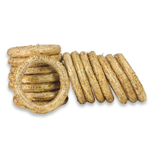 Koszorú alap szalma 20cm, vastagság 3 cm 15db/csom