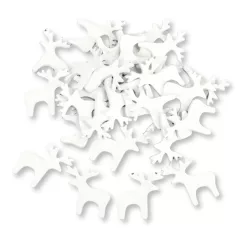 Fehér rénszarvas 3cm 30db/csomag