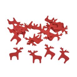Filc - Szarvas piros 3cm 20db/csomag