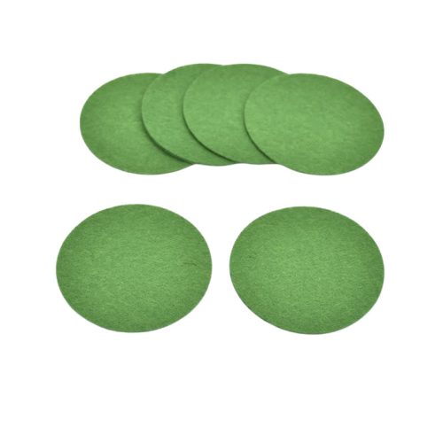 Filc - Kör lap zöld 8cm 6db/csomag