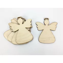 Natúr fa - Angyal 8,5x10cm 5db/csomag