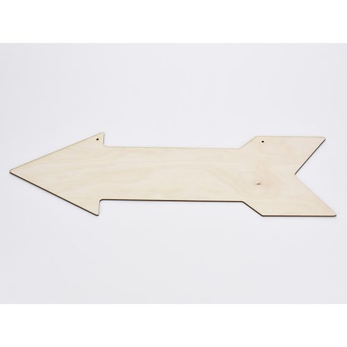 Natúr fa - Nyíl 18x54cm