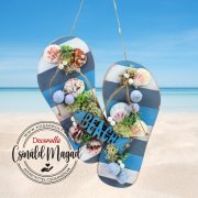 Csináld magad - Strandpapucs BEACH 11x24cm