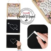   Csináld magad - "Rózsakert üzenetek" - Háromrészes vintage emlékeztető