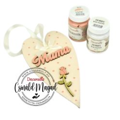 Csináld magad - Anyák napi szív "Mama"