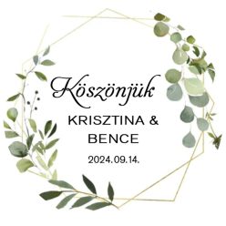   Matrica - Egyedi névvel ellátott személyre szabott matrica