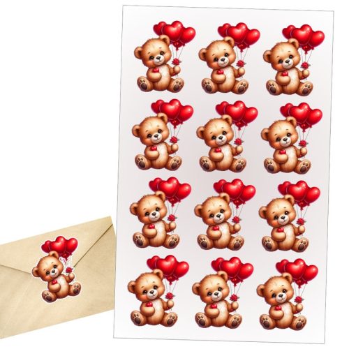 Matrica - Maci lufikkal 12db/lap