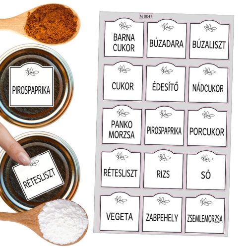 Matrica - Kamra alap 4,5x4,5cm 15db/lap