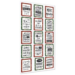 Matrica - Ajándékcsomagra matrica humoros 15db/lap