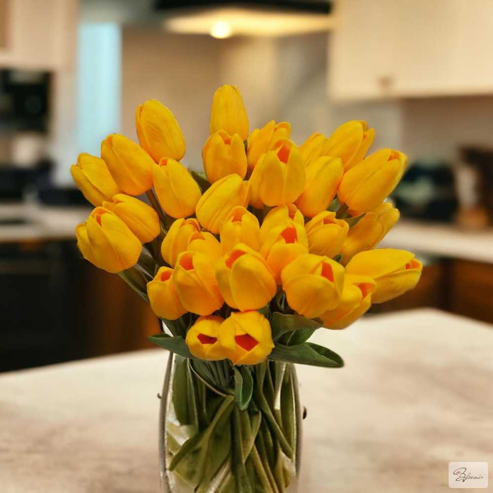 Gumi tulipán (nap sárga)