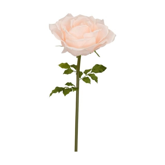 Selyemvirág óriás rózsa L 108x28 cm rózsaszín